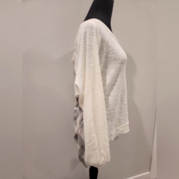 Anthropologie Pilcro Plaid Back Oversized Long Sleeve Top Size M - Picture 2 of 5